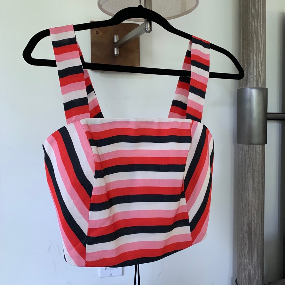 Striped Crop Top